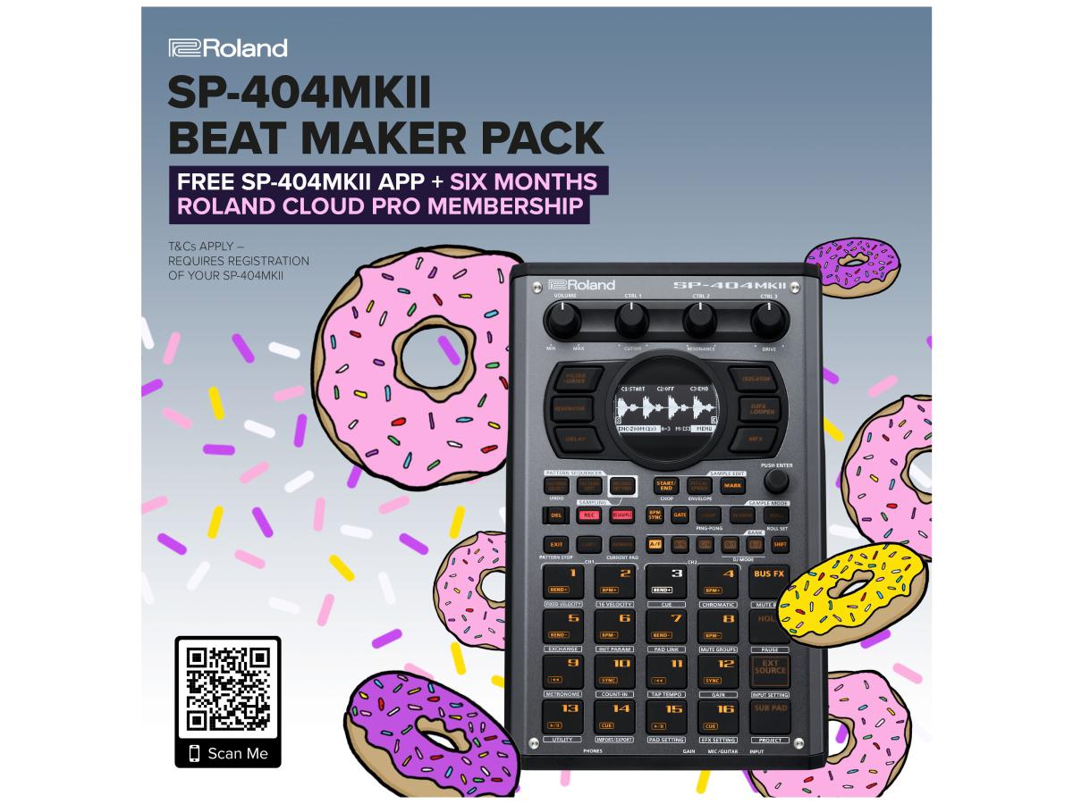 ローランド sp404mkii 美品 beat make track make
